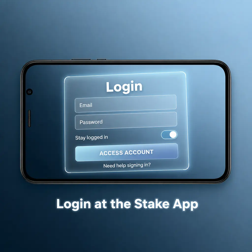 Login at the Stake App