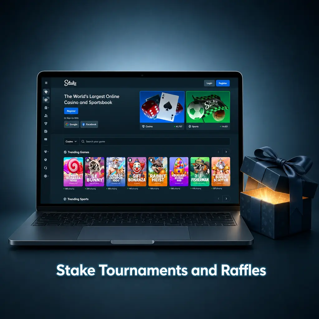 Stake Tournaments and Raffles